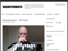 Tablet Screenshot of brainstruments.com